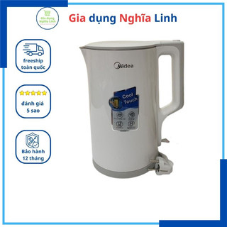 Ấm đun siêu tốc midea mk-17dw - dung tích 1700ml -bảo hành toàn quốc 12 tháng