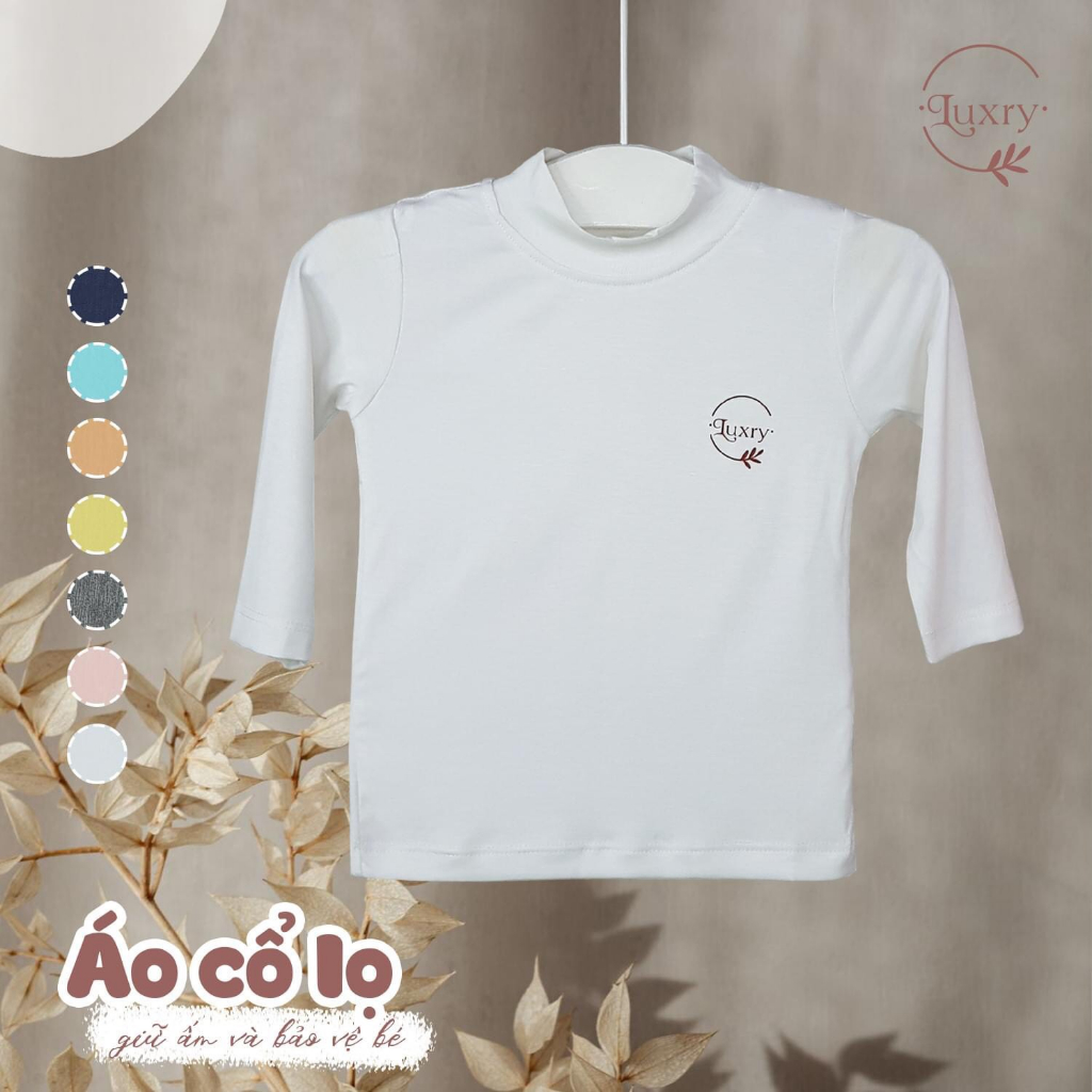 BST Áo Cổ Lọ Basic 3cm Luxry