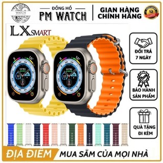 Đồng hồ thông minh s8ultra size 44-45mm, đo quãng đường nhịp tim huyết áp,kết nối bluetooth