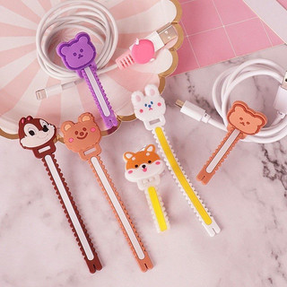 Dụng cụ thu gọn tai nghe, dây cáp hoạt hình 11,5*2,8cm giá rẻ hangchinhhieuvn Bikerstorethainguyen eefy1
