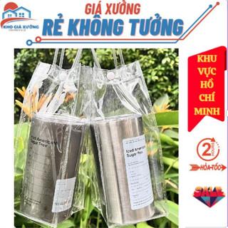  Túi trong suốt đựng bình giữ nhiệt, bình nước kích thước 25x10x10cm làm từ nhựa PVC cao cấp