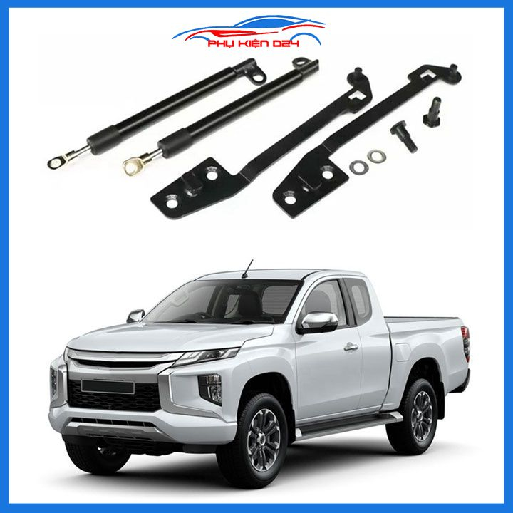 Ty hãm bưởng cốp sau thanh thủy lực cho xe bán tải Mitsubishi Triton 2015-2016-2017-2018-2019-2020-2021-2022-2023