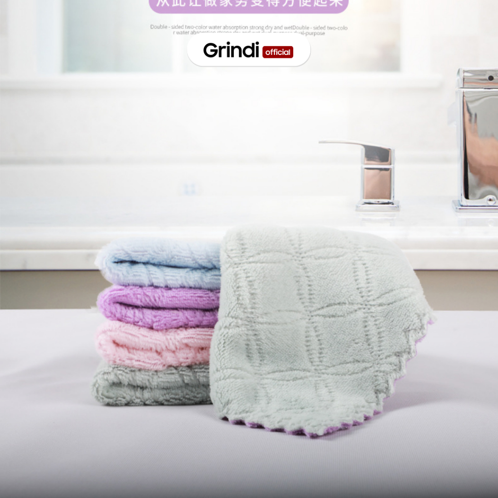 Khăn lau bếp thấm hút nước - Khăn vải mềm mịn chuyên dùng cho nhà bếp, lau sạch mọi vết bẩn