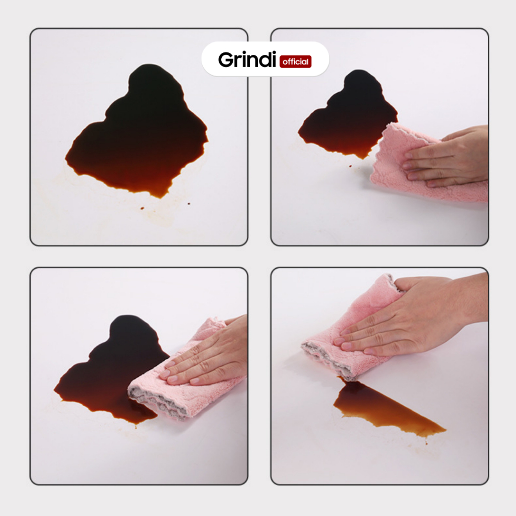 Khăn lau bếp thấm hút nước - Khăn vải mềm mịn chuyên dùng cho nhà bếp, lau sạch mọi vết bẩn