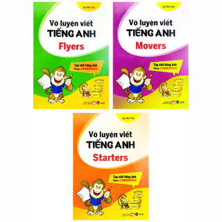 Sách - Vở luyện viết tiếng Anh - Combo 3 cuốn tập viết tiếng Anh theo Cambridge