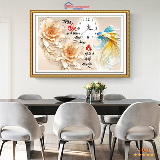 Tranh đính đá cha mẹ 75cm x 50cm