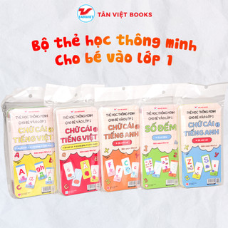 Bộ thẻ học thông minh Cho bé vào lớp 1
