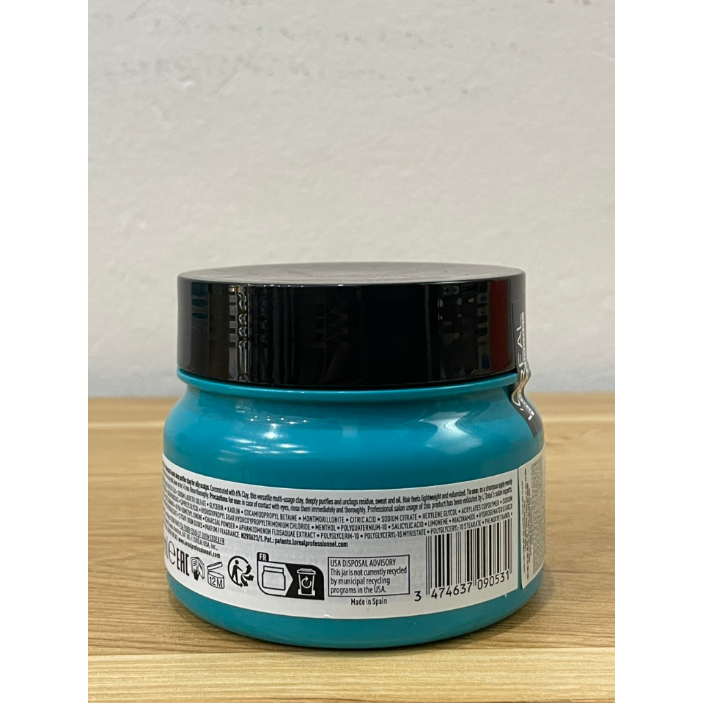 Kem tẩy tế bào chết da đầu Loreal ANTI GRASS OILNESS DEEP PURIFIER CLAY 500G