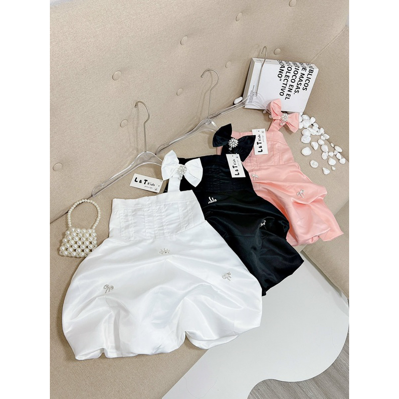 Váy sang chanh cho bé gái