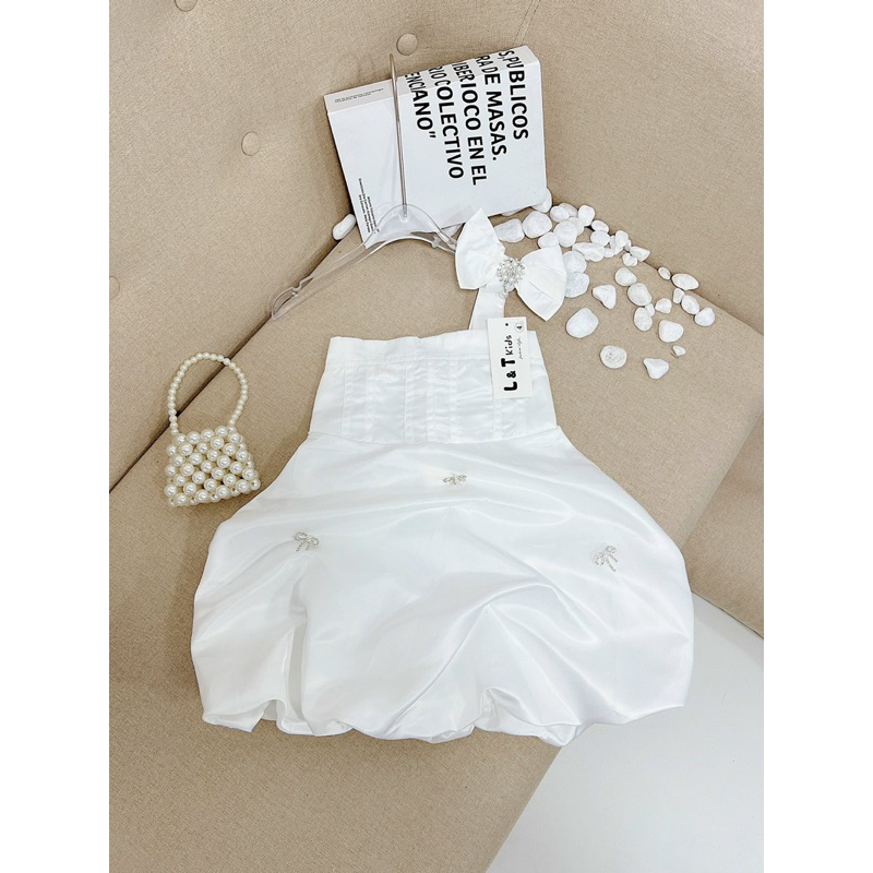 Váy sang chanh cho bé gái