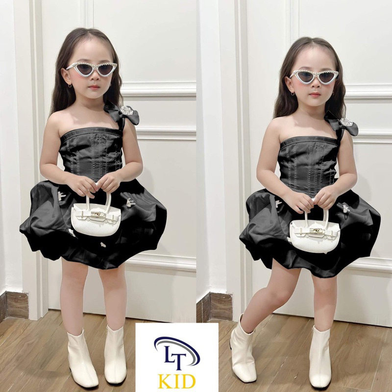 Váy sang chanh cho bé gái