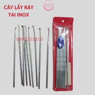 Lấy ráy tai ,Cây lấy ráy tai và Dụng cụ lấy ráy tai móc tai inox hàng cao cấp