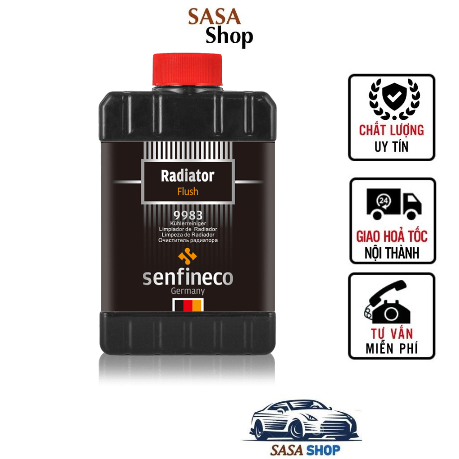 Súc Rửa dọn dẹp Két Nước giảm nhiệt Senfineco 9983 Của Đức