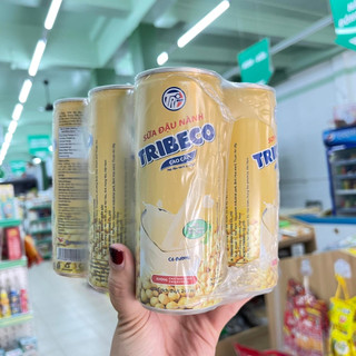 Sữa Đậu Nành Tribico Trisoy Lốc 6 Lon 240ml -xukakidsshop