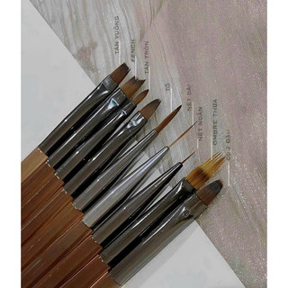 Set 9 cọ vẽ Nail