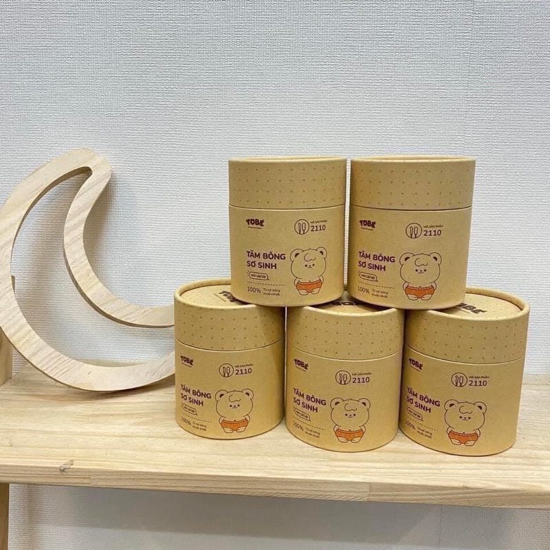 Hộp 400 que Tăm bông sơ sinh TOBE an toàn cho bé tiện lợi cho cả gia đình