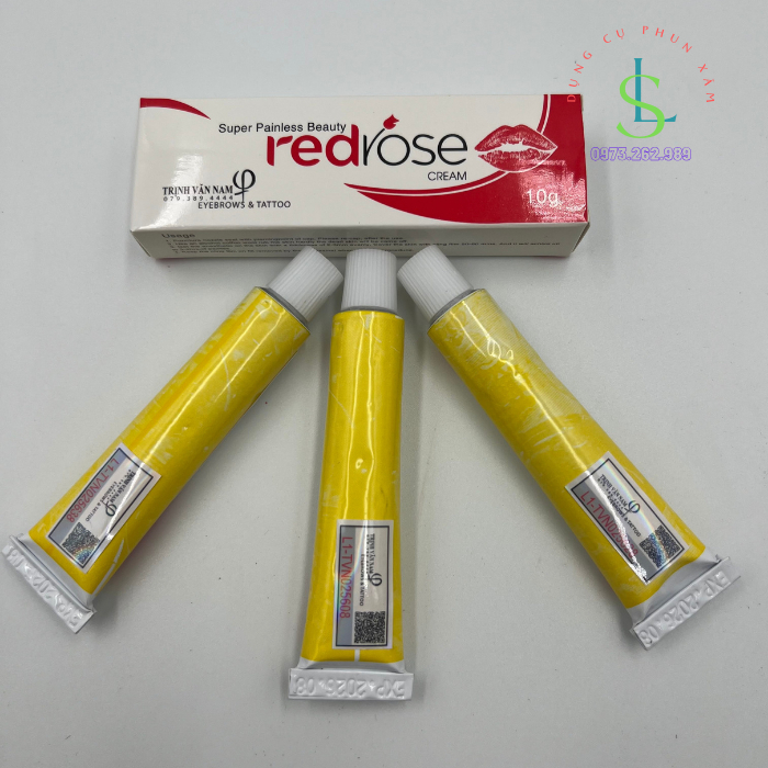 Dưỡng Redrose Trịnh Văn Nam Loại 1 dùng trong phun xăm mày môi mí / thuybuishop