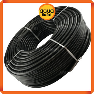 1 mét dây sủi oxy co2 chống gập màu đen phi 4 mm - dùng cho máy sủi oxy co2, cục sủi đĩa hồ cá thủy sinh