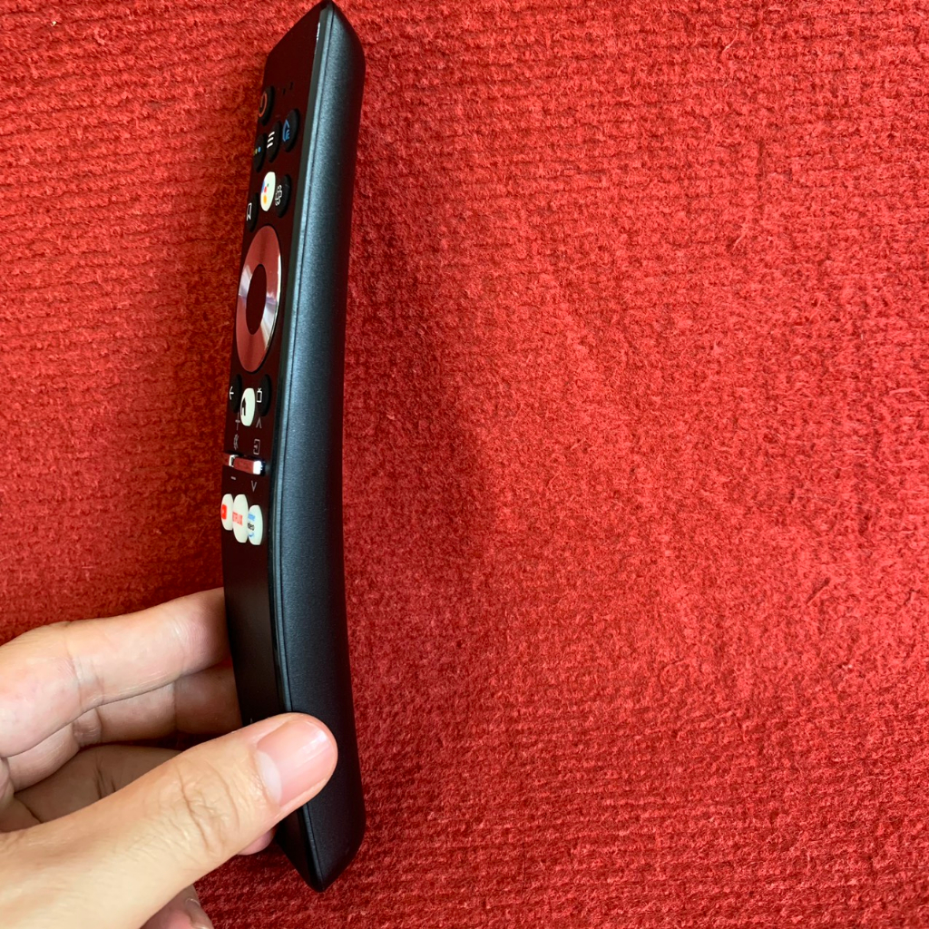 Điều khiển tivi Aqua giọng nói chính hãng, remote aqua smart TV thông minh, điều khiển từ xa tivi có MIC dùng giọng nói