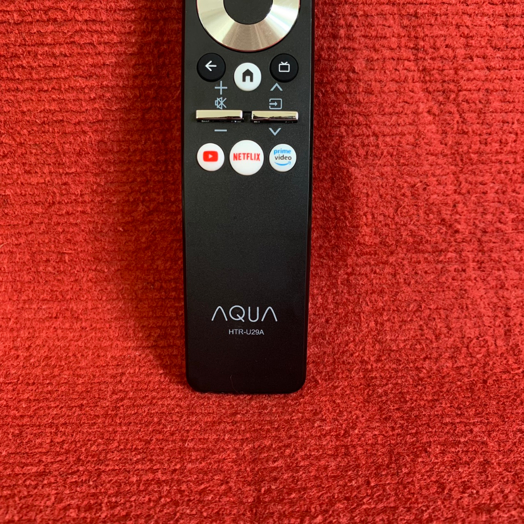Điều khiển tivi Aqua giọng nói chính hãng, remote aqua smart TV thông minh, điều khiển từ xa tivi có MIC dùng giọng nói