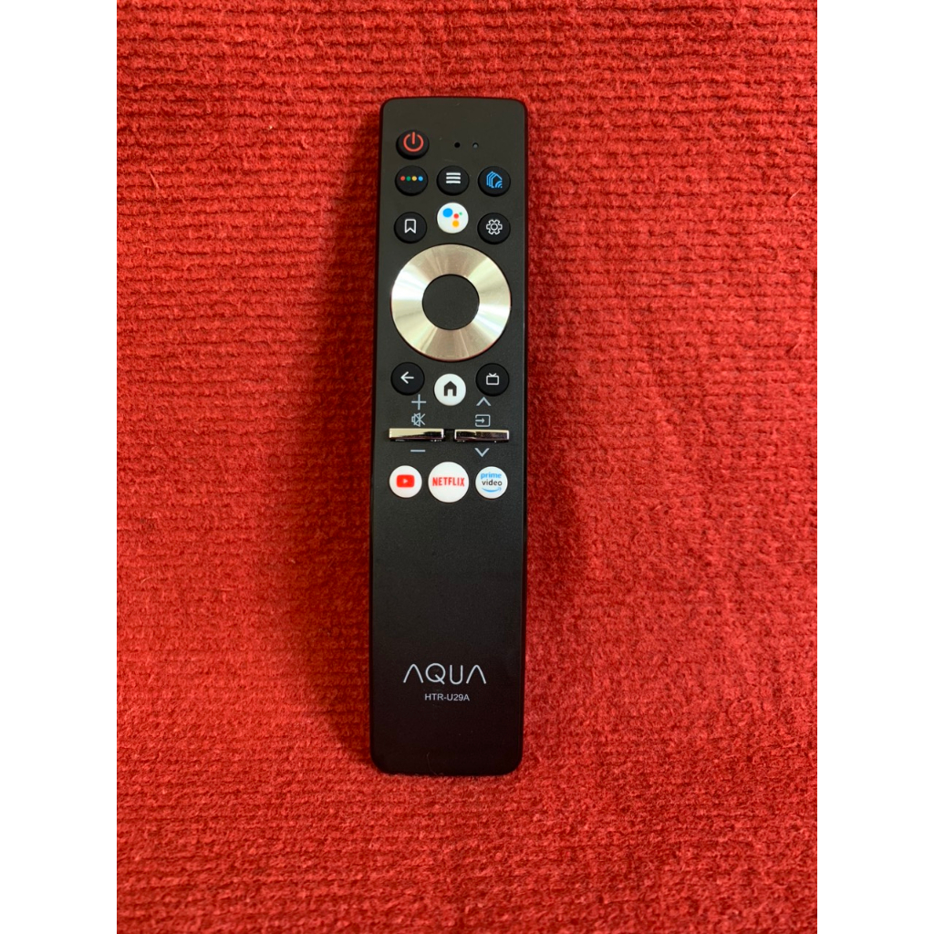 Điều khiển tivi Aqua giọng nói chính hãng, remote aqua smart TV thông minh, điều khiển từ xa tivi có MIC dùng giọng nói