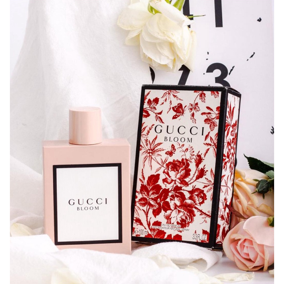 Nước Hoa Nữ Gucci Bloom For Women EDP 100ml - Hương hoa nhài hoa huệ trắng quyến rũ, sang trọng và quý phái | BigBuy360 - bigbuy360.vn