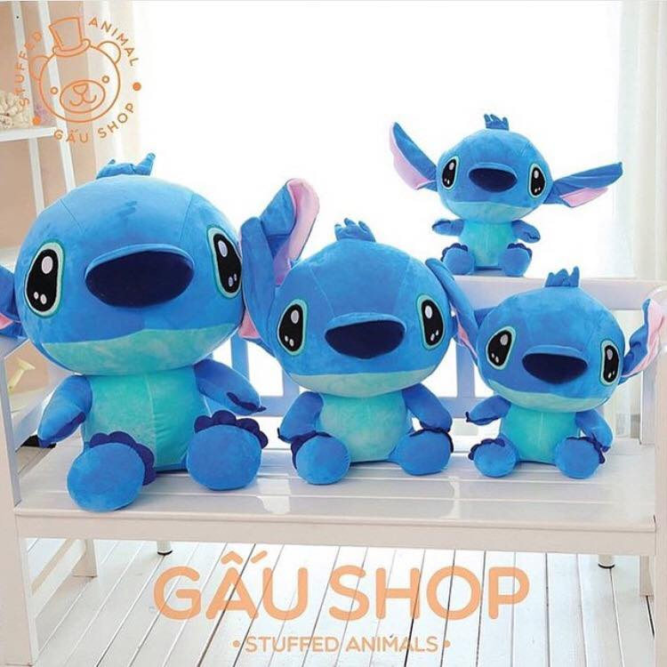 Thú Nhồi Bông - Gấu Bông Stitch Pastel Dễ Thương Sang Trọng Size 45cm - SANBEO.VN
