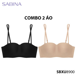 Combo 2 áo lót không gọng mút mỏng cup ngang dây lưng không viền may màu trơn pretty perfect by sabina sbxu8900