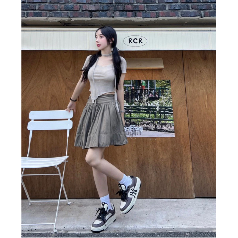 Giày Linner MLB Nâu ss23