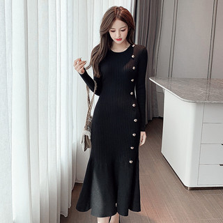 Đầm Len Dáng Ôm Đuôi Cá Cho Nữ AL71
