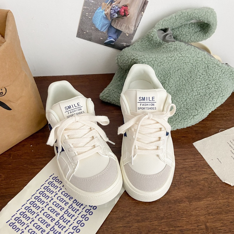 GIÀY SNEAKER S45 BASIC ĐẾ CAO 3.5CM PHONG CÁCH HÀN QUỐC