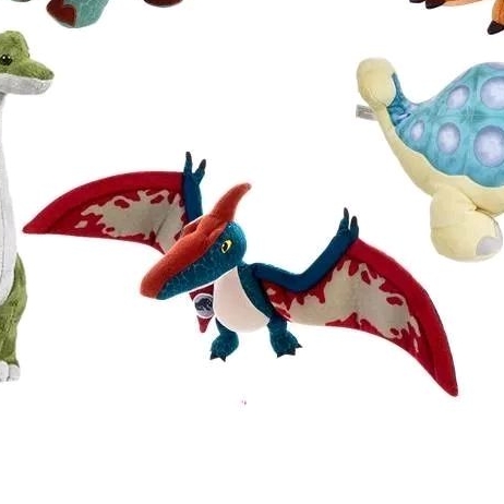 Thú nhồi bông khủng long bay Jura màu xanh 45cm