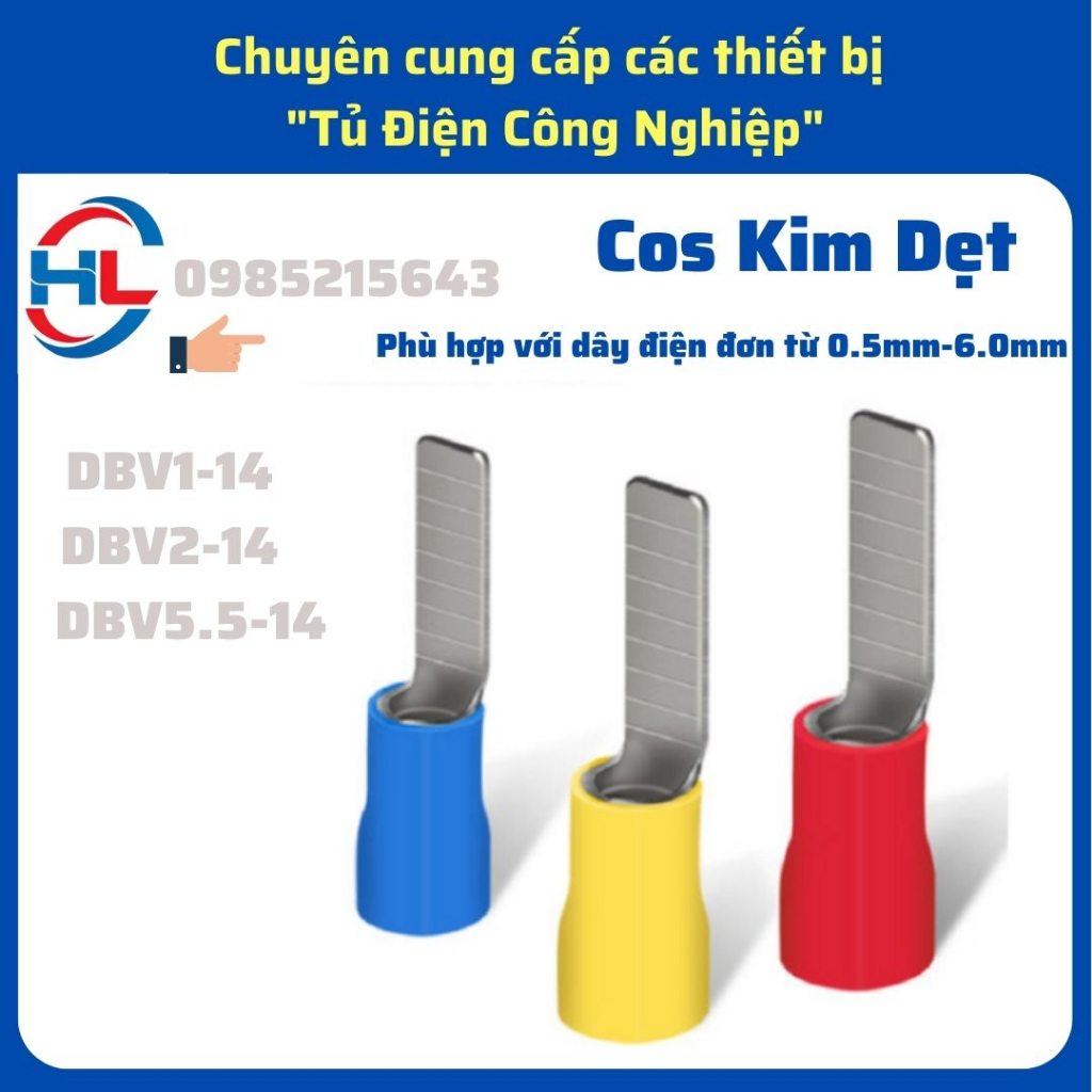 Cos kim, Cos kim dẹt, đầu cos, cos đấu điện, cos dẹt, cos đồng