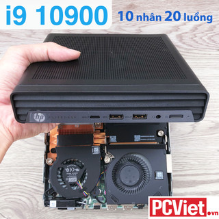 [Đúng hình] HP Elitedesk 800 G6 95w mini pc 2 tản đồng - i9 10900 65W 10 nhân 20 luồng