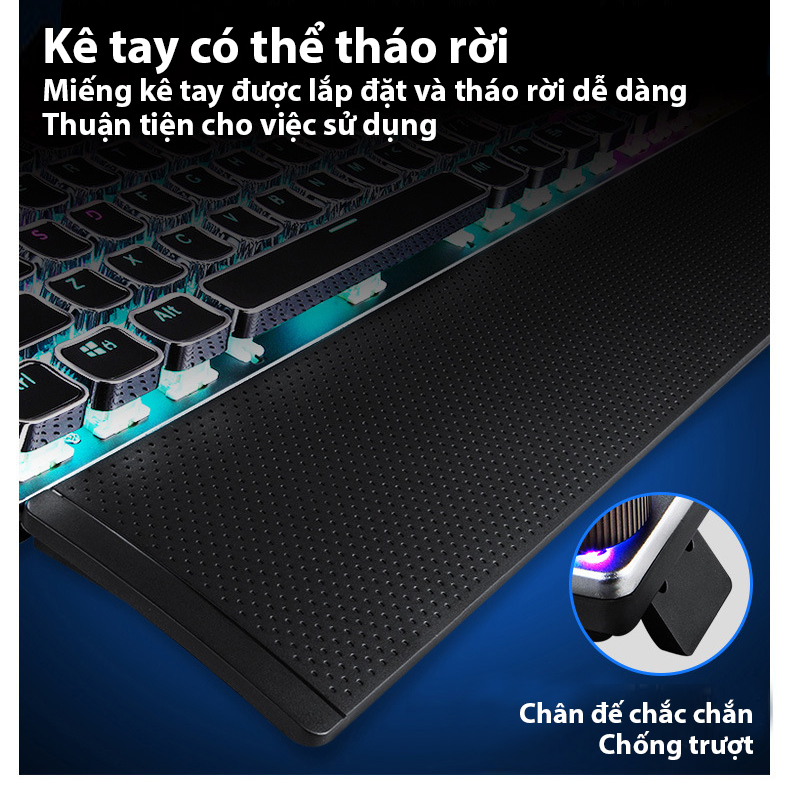 Bàn phím cơ Coputa bàn phím máy tính Gaming chơi game Laptop chất lượng cao F2058