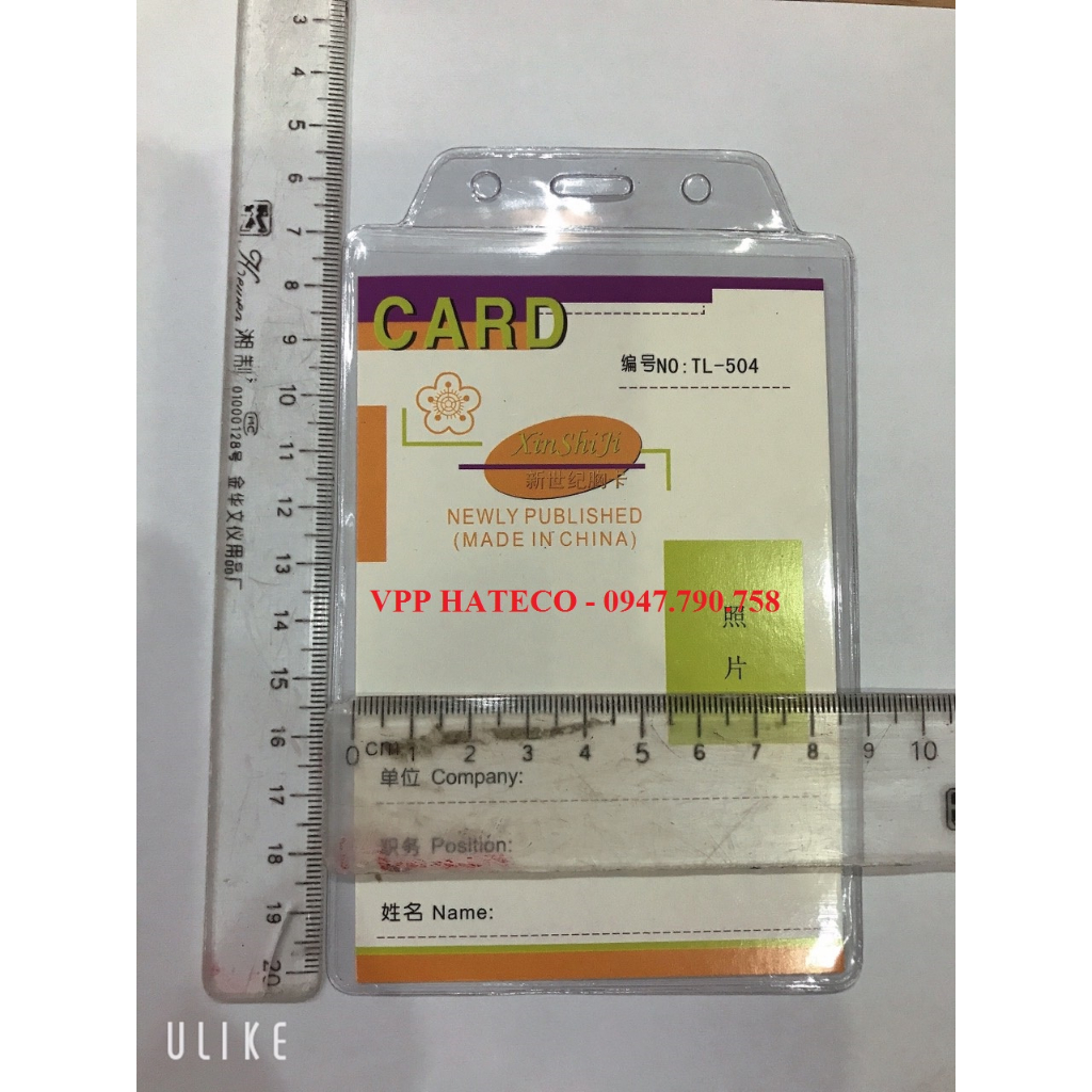 Thẻ nhà báo, sự kiện A6 - 506 / 503/ 504 / 303 / 304, kích thước 118*182mm - thẻ cao cấp có khóa zip chống nước