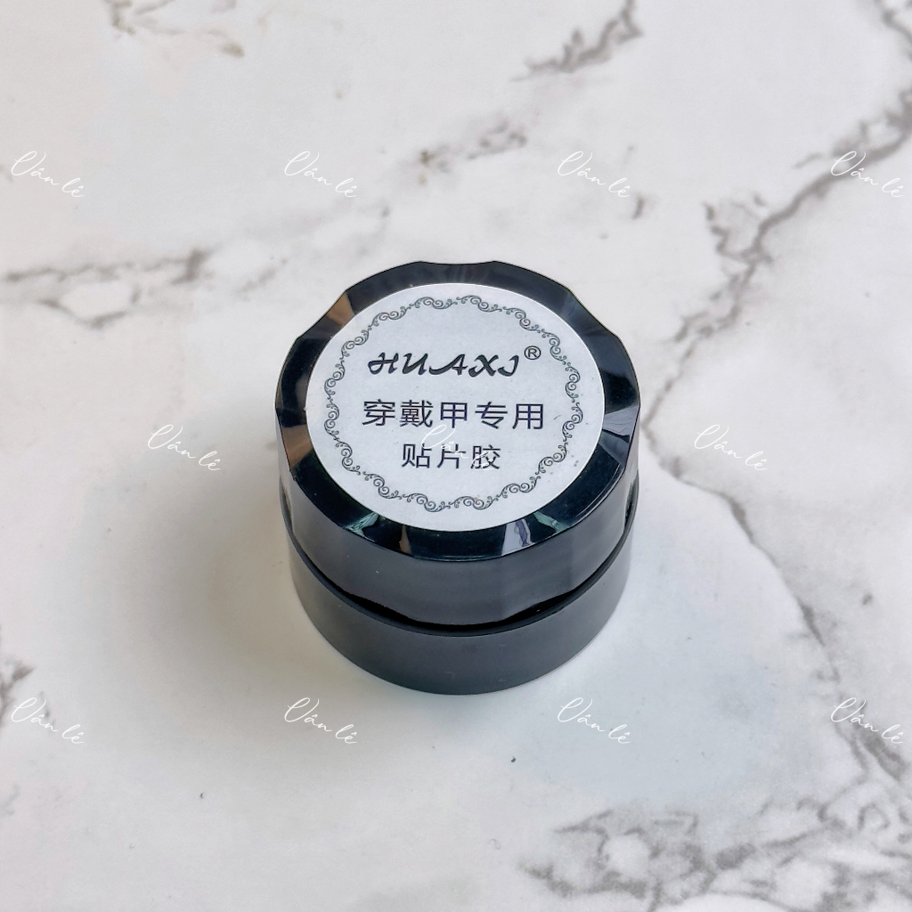 Gel định hình gắn móng úp nặn tạo hình đi nổi siêu chắc hũ 10g và 30ml huaxi