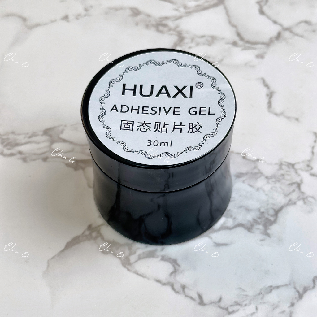 Gel định hình gắn móng úp nặn tạo hình đi nổi siêu chắc hũ 10g và 30ml huaxi