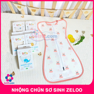 Nhộng Chũn Cho Bé Sơ Sinh, Nhộng Quấn Chũn Em Bé Zeloo Chất Petit Mềm Mại