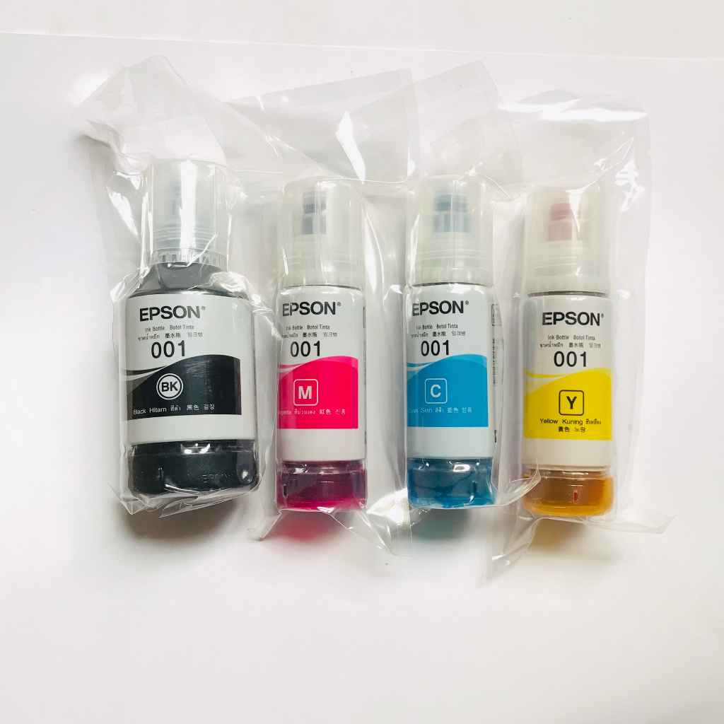 Bộ mực Epson L4150/L4160/L4260/L4266/L6160/L6170/L6190/L6260/L6270/L6290 mã 001 nhập khẩu