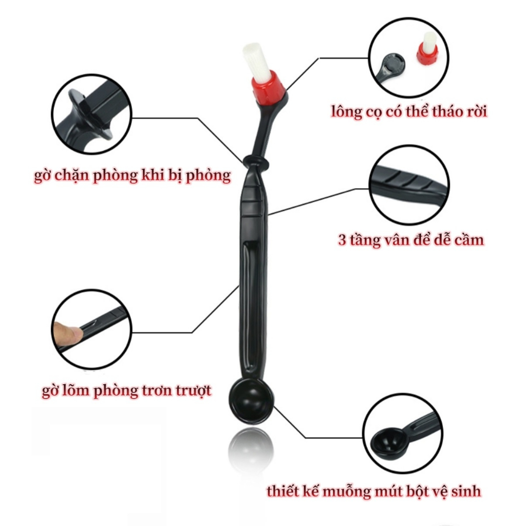 Chổi Vệ Sinh Máy Pha Cà Phê, Cọ Vệ Sinh Máy Cafe