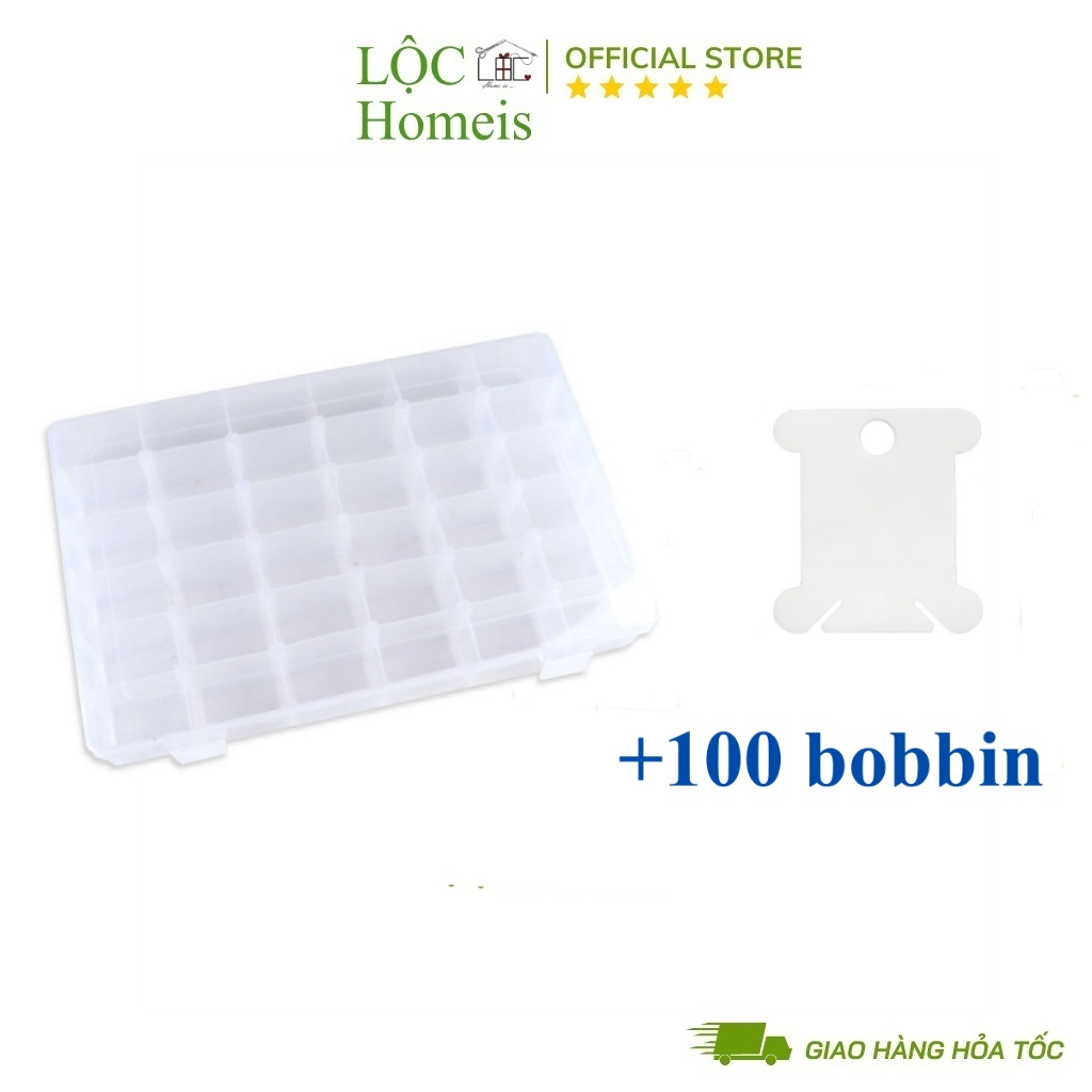 Hộp Đựng Chỉ Thêu 36 Ngăn - LỘC Homeis
