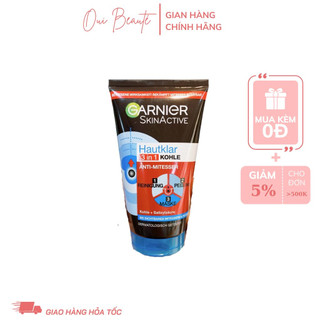 Sữa rửa mặt Garnier Skinactive Hautklar 3in1 carbon 150ml Ouibeaute