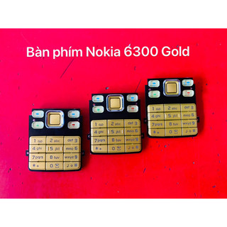 Bàn phím nokia 6300 gold mới 100%