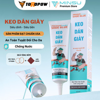 Keo Dán Giày Chuyên Dụng MINSU M2522 Siêu Dính Trong Suốt Cho Giày Dép Da Thể Thao, Sneaker, Cao Gót Đa Năng