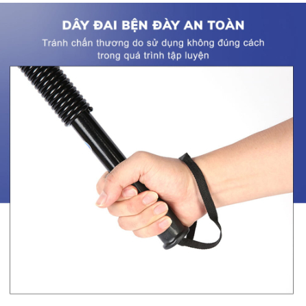 Gậy bẻ cơ tay lò xo luyện tập cơ tại nhà thanh lò xo bẻ cơ tay