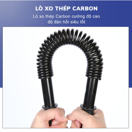 Gậy bẻ cơ tay lò xo luyện tập cơ tại nhà thanh lò xo bẻ cơ tay
