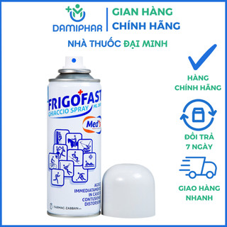 Xịt lạnh frigofast spray lọ 200ml - làm lạnh, giảm đau tức thì