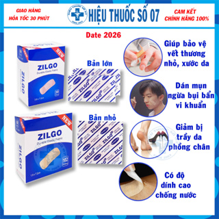 Băng cá nhân Zilgo - Băng gâu, băng y tế sơ cứu vết thương