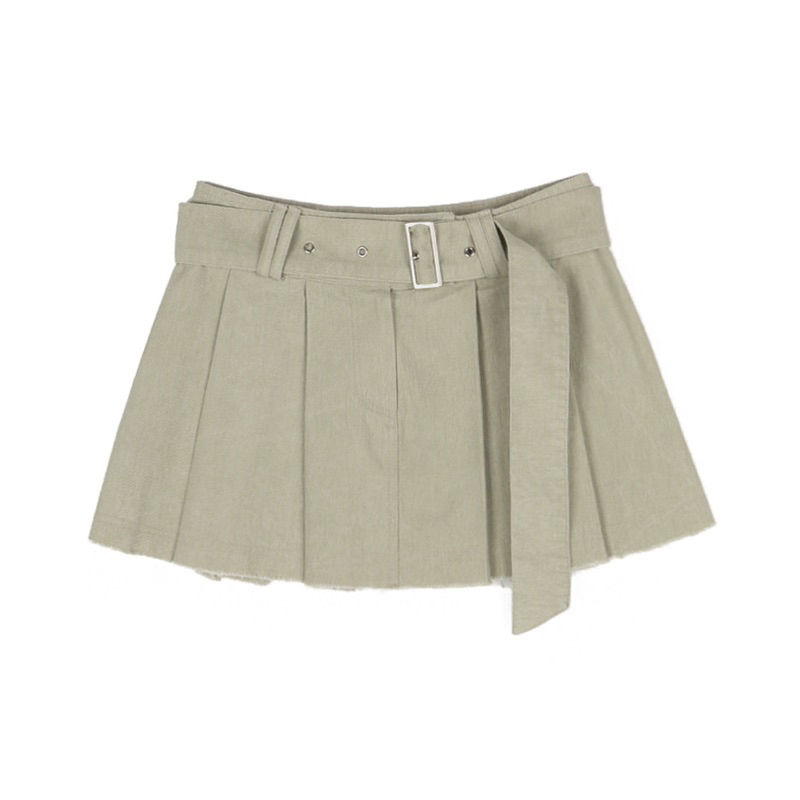 Chân váy khaki BLACKUP
